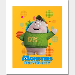 Scott Monsters University Posters and Art